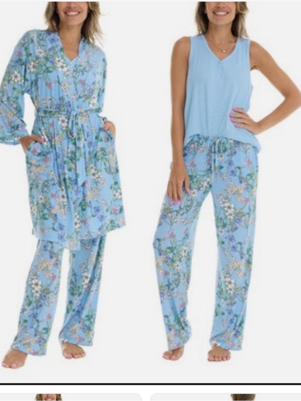Flora woman 3-piece PJ set